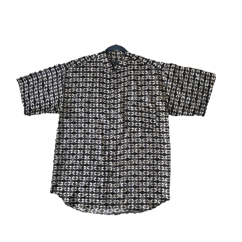 BOGARi Studio 100% Silk Polo Shirt Size M